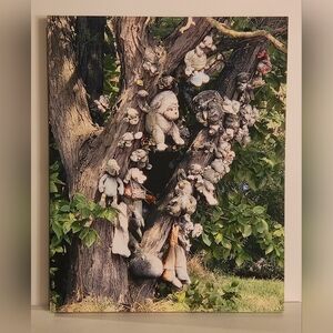 Original art printed canvas